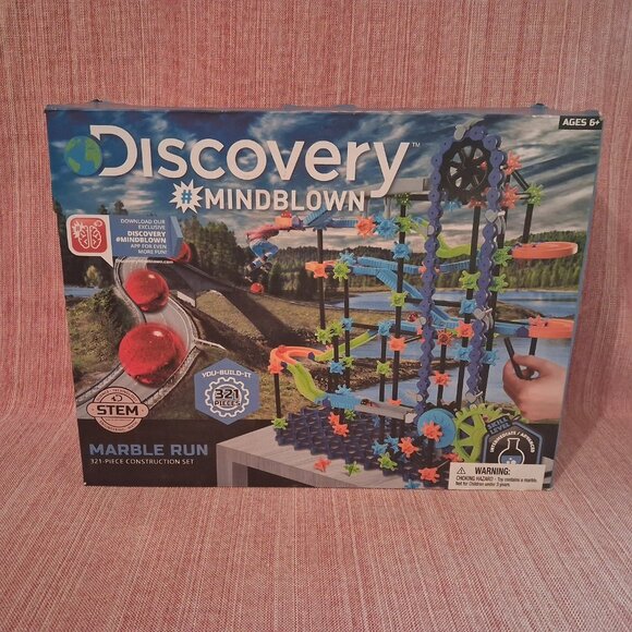 DISCOVERY Marble Run Set 321 pieces #mindblown Stem - Picture 1 of 13